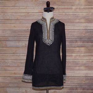 Tory Burch Beach Embellished Tunic